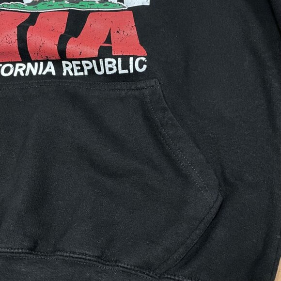 A.M.S. Men's Sweatshirt/Hoodie - Black - California - Size M - GUC - Picture 4 of 7